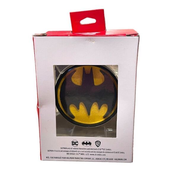 HALLMARK Batman Bat Signal DC Comics Christmas Ornament New - Picture 7 of 11